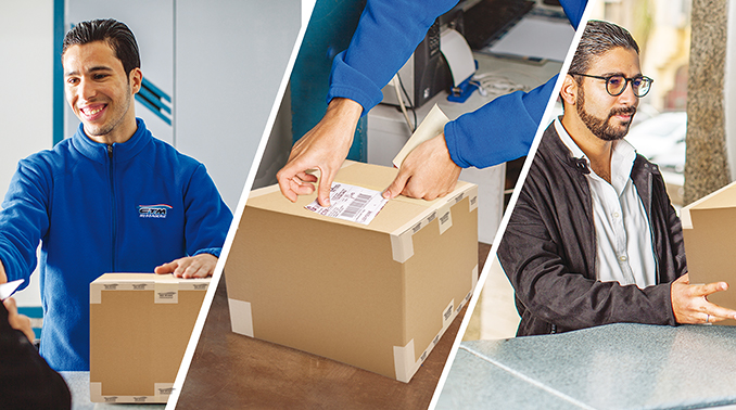 service livraison e-commerce colis